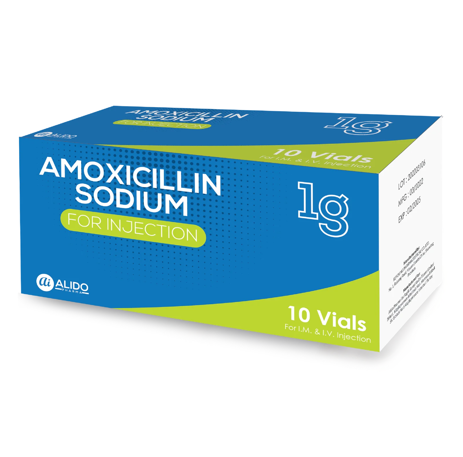 AMOXICILLIN SODIUM 1g