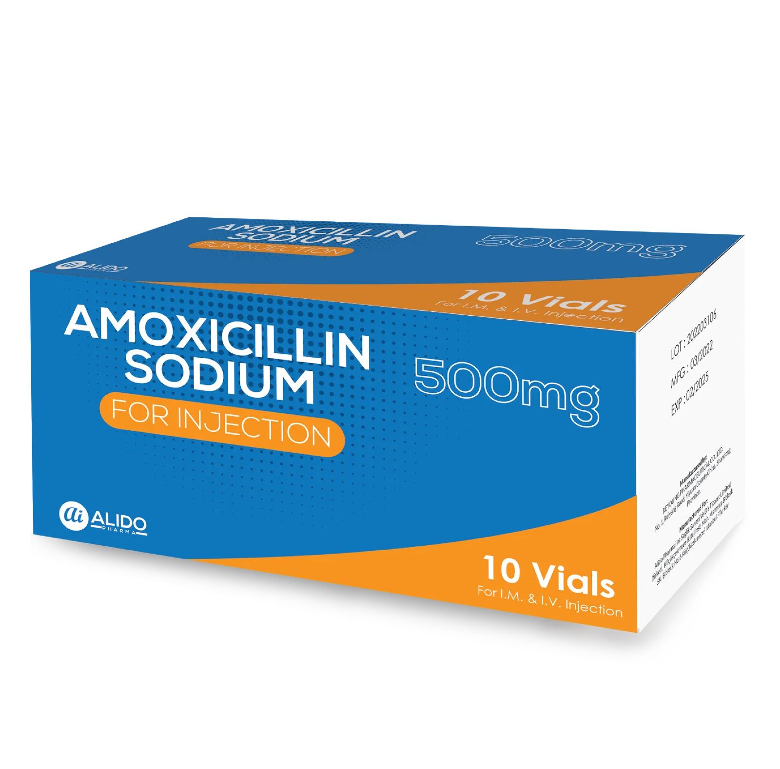AMOXICILLIN SODIUM 500mg