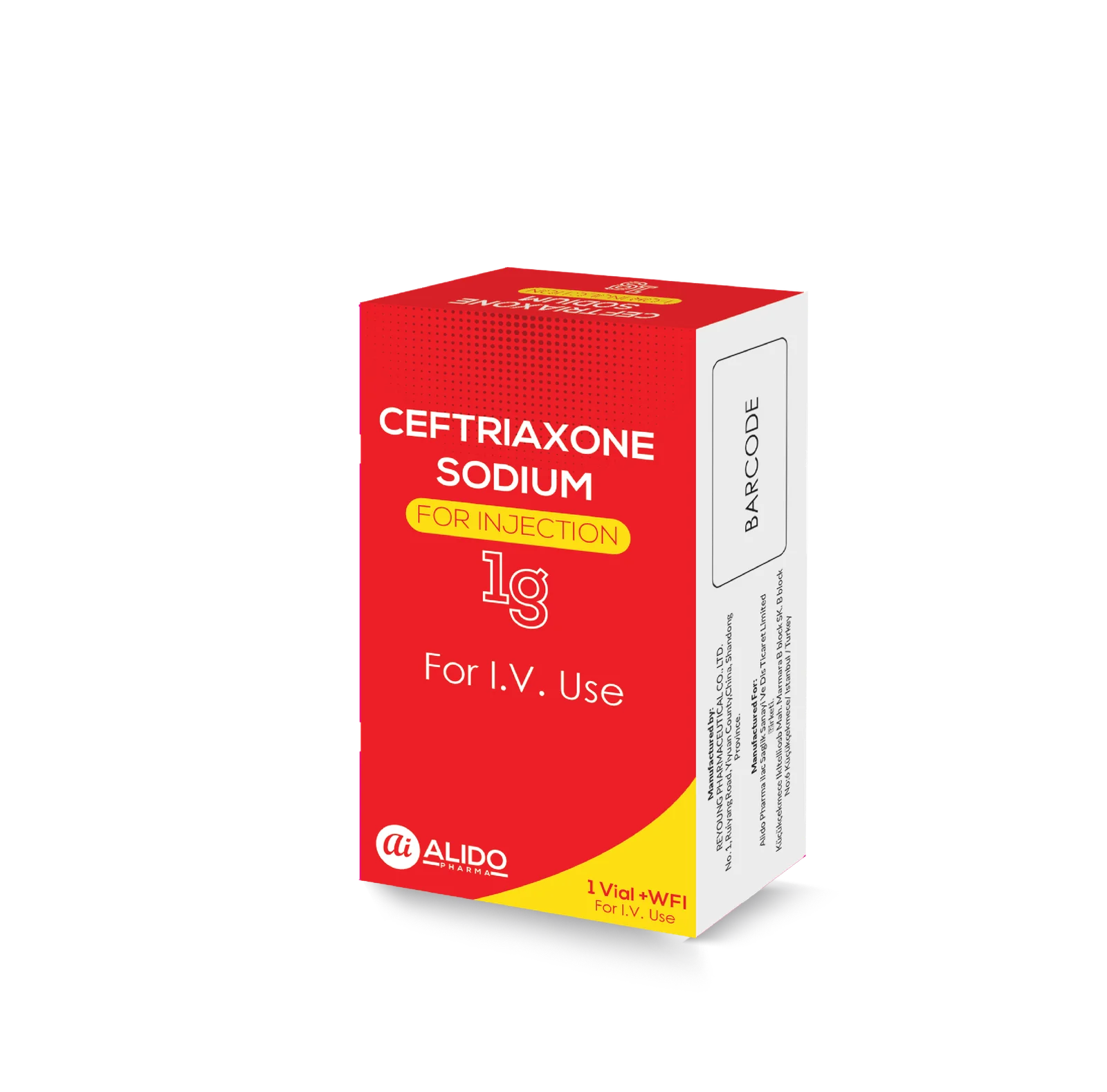 CEFTRIAXONE SODIUM 1g