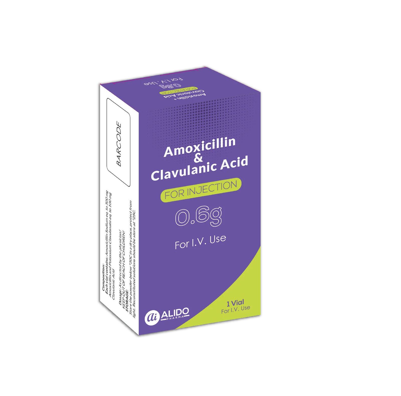 AMOXICILLIN & CLAVULANIC ACID 0.6g