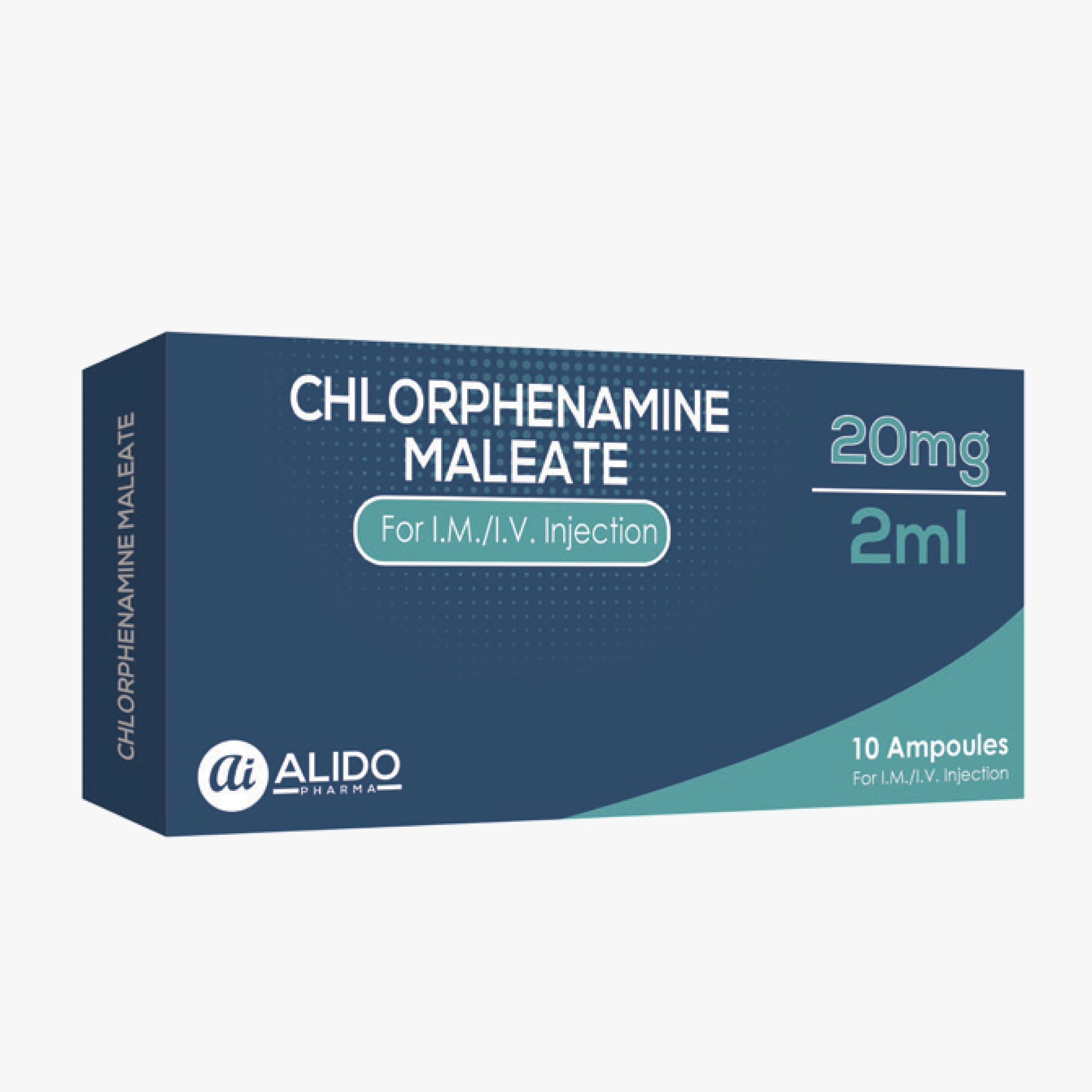 CHLORPHENAMINE MALEATE 20mg / 2ml
