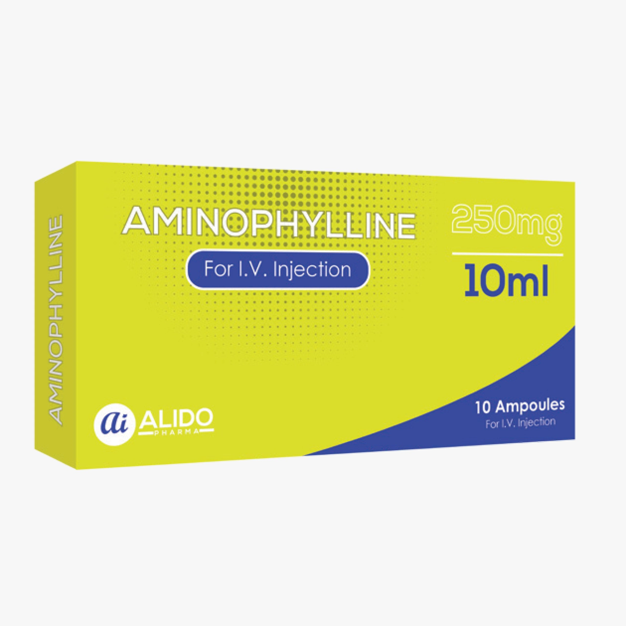 AMINOPHYLLINE 250mg / 10ml