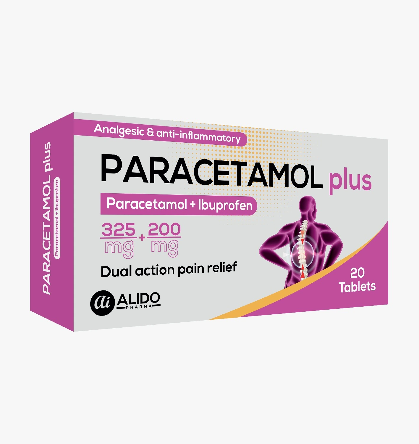 PARACETAMOL PLUS 325mg + 200mg